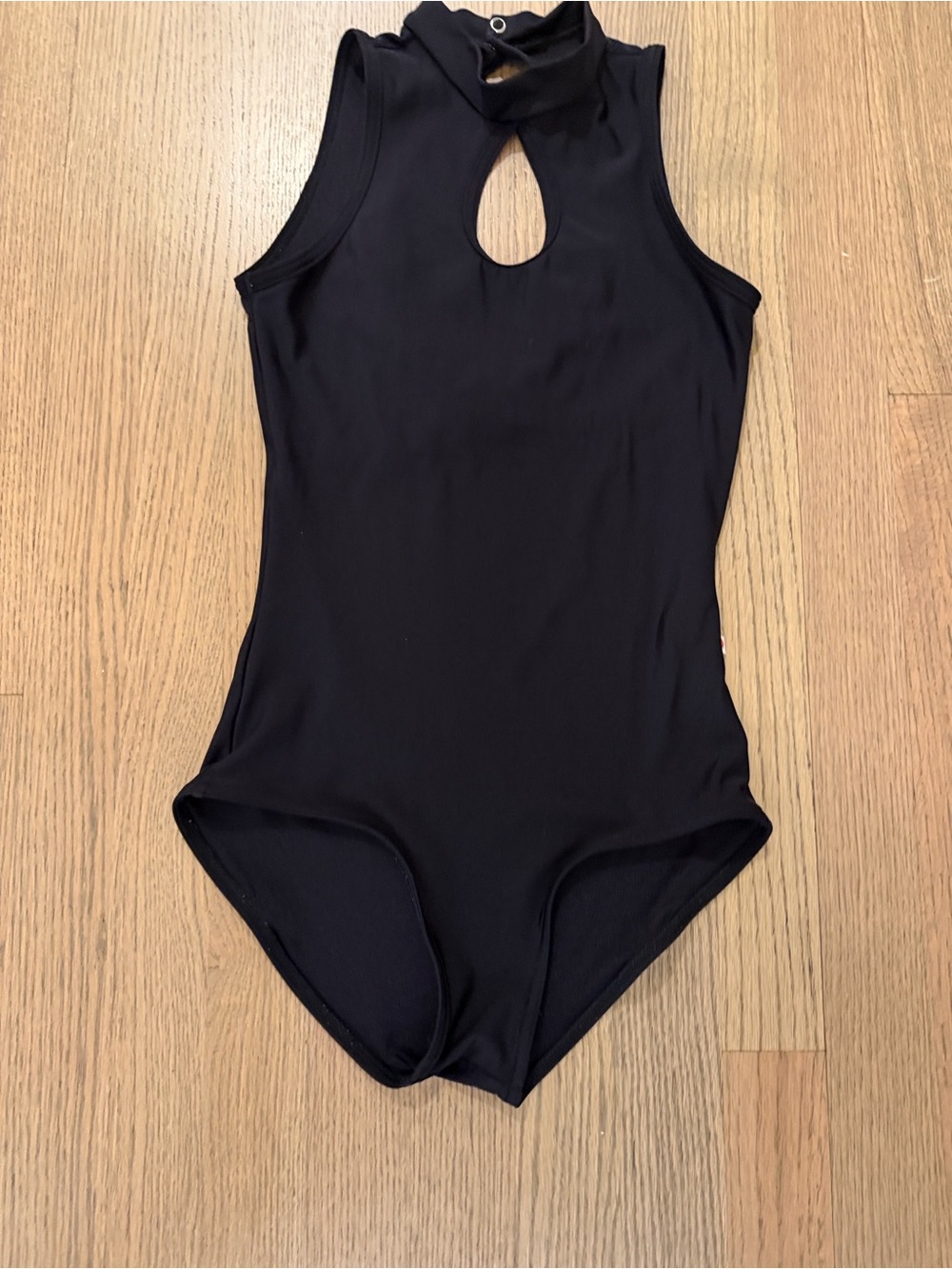 Yumiko Black Leotard